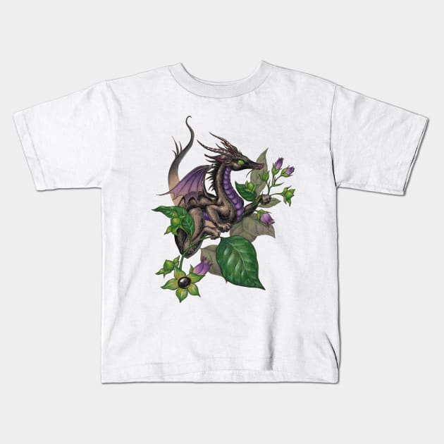 BellaDonna Dragon (Another Bitty Dragon) Kids T-Shirt by justteejay